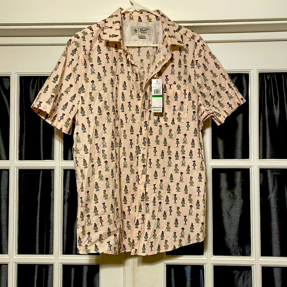 Penguin stretch short sleeve shirt